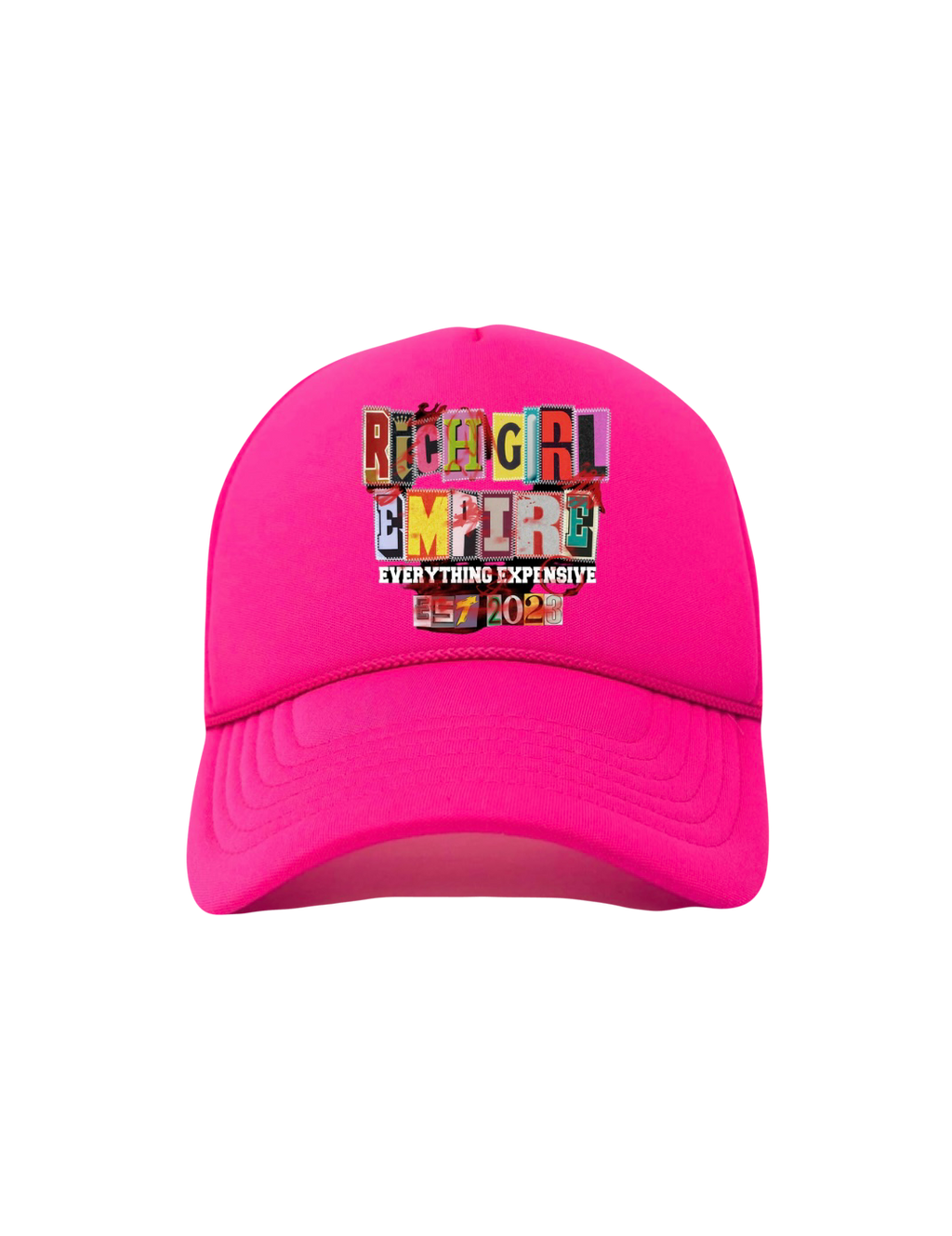 Signature Rich Girl Empire- Hot pink